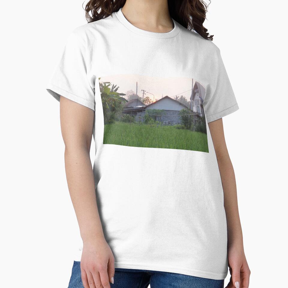 Sunset Over a Village Homestead by wegotfreeaco