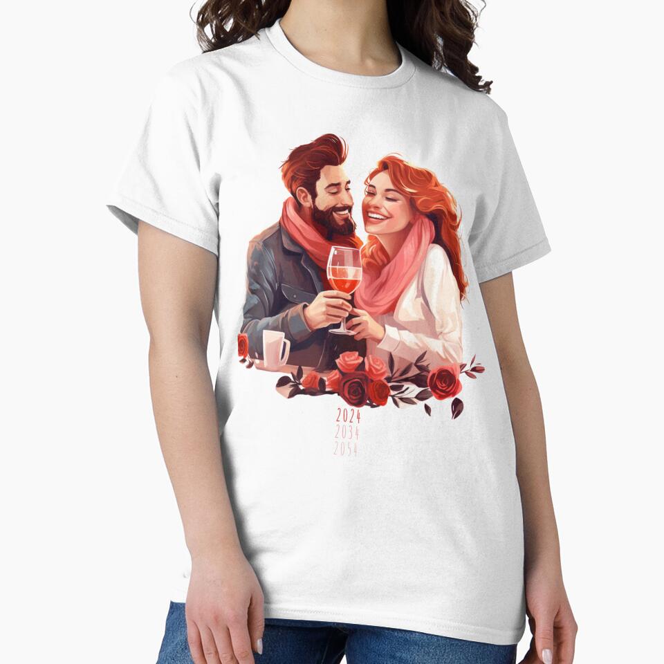 Christmas Surprise " Rose Wine, Red Roses and Love " Gift by WeekendSurprise T-Shirts, Hoodie, Sweatshirt (Image 2)
