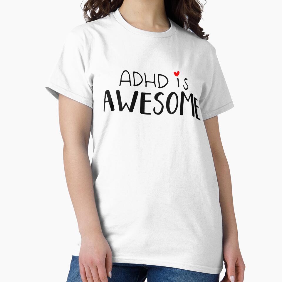 ADHD Is Awesome by enspirit T-Shirts, Hoodie, Sweatshirt | BlankRebels.com (Image 2)