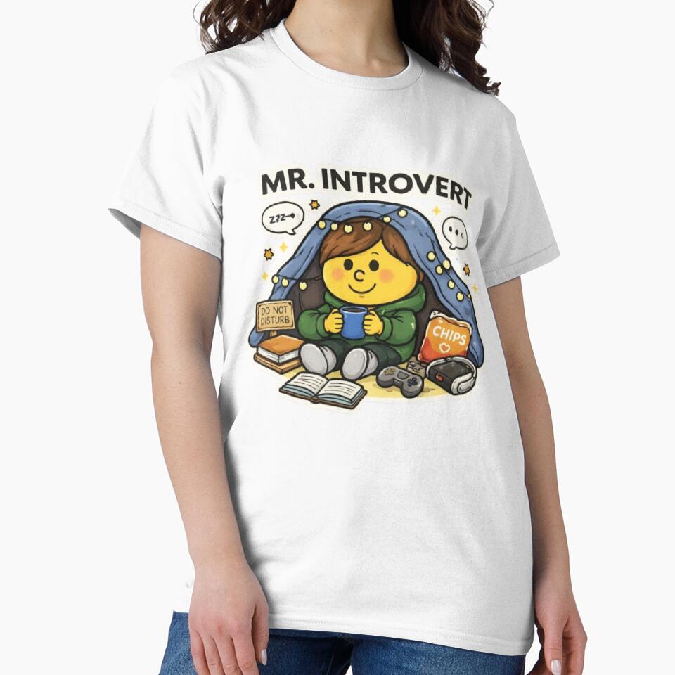 Mr Introvert Character Animated Yellow Cartoon Mr Men Social Relatable Feeling Mood Funny Tiktok Meme by... (Image 2)