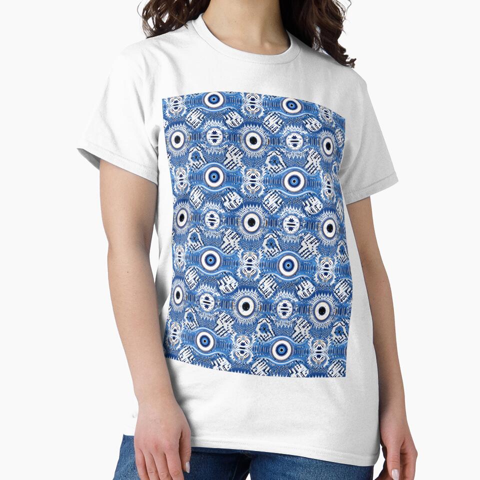 Blue Evil Eye by liligo-art T-Shirts, Hoodie, Sweatshirt | BlankRebels.com (Image 2)