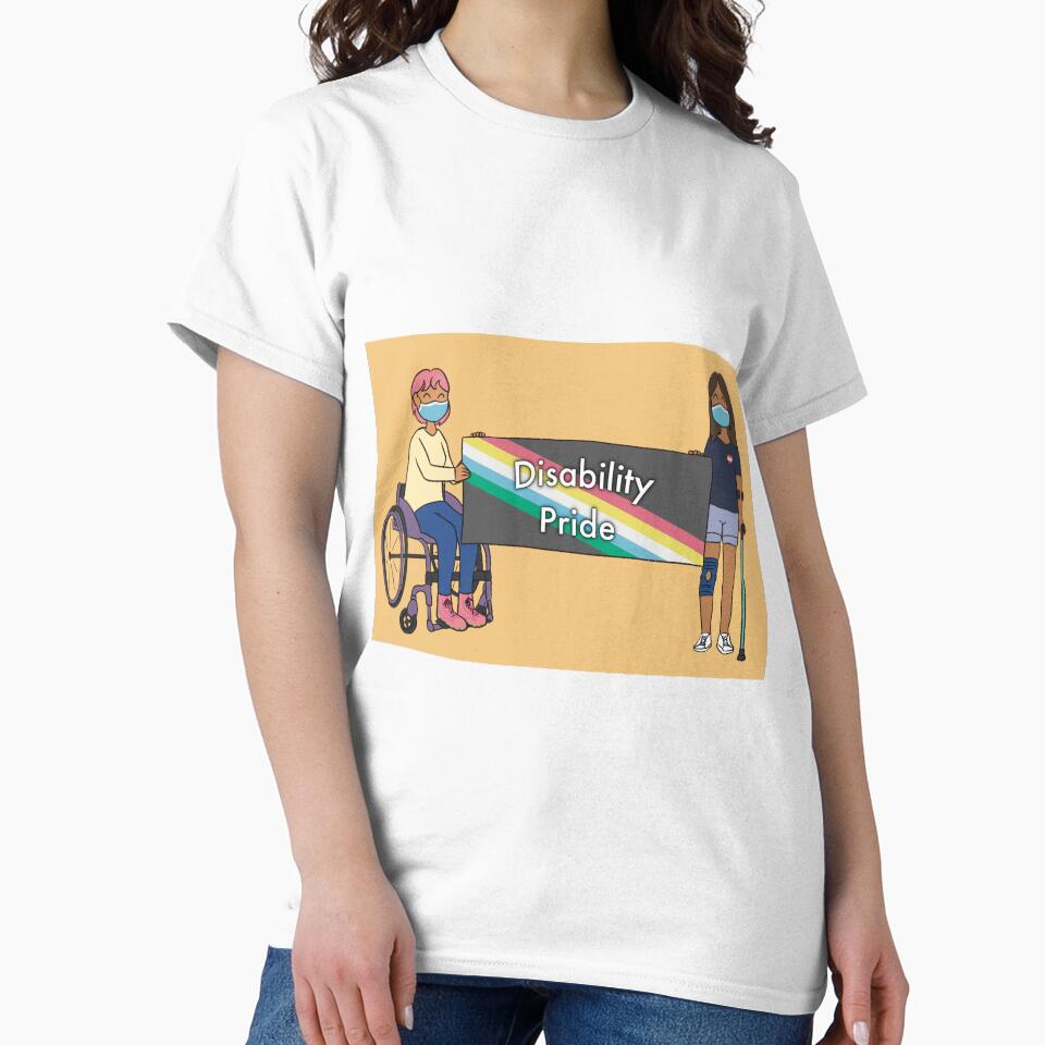 Disability Pride by CraftsbyAmy T-Shirts, Hoodie, Sweatshirt | BlankRebels.com (Image 2)