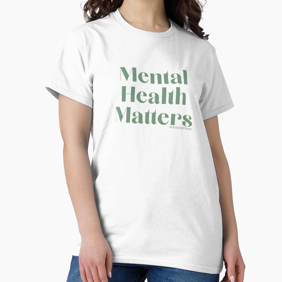Mental Health Matters., v24b | @lilsboobthangs by lilsboobthangs T-Shirts, Hoodie, Sweatshirt | BlankRebels.com (Image 2)