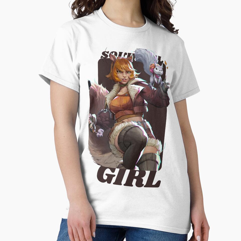 Squirrel Girl – Wild Heroine | Fanart Design by MarshLair T-Shirts, Hoodie, Sweatshirt | BlankRebels.com (Image 2)