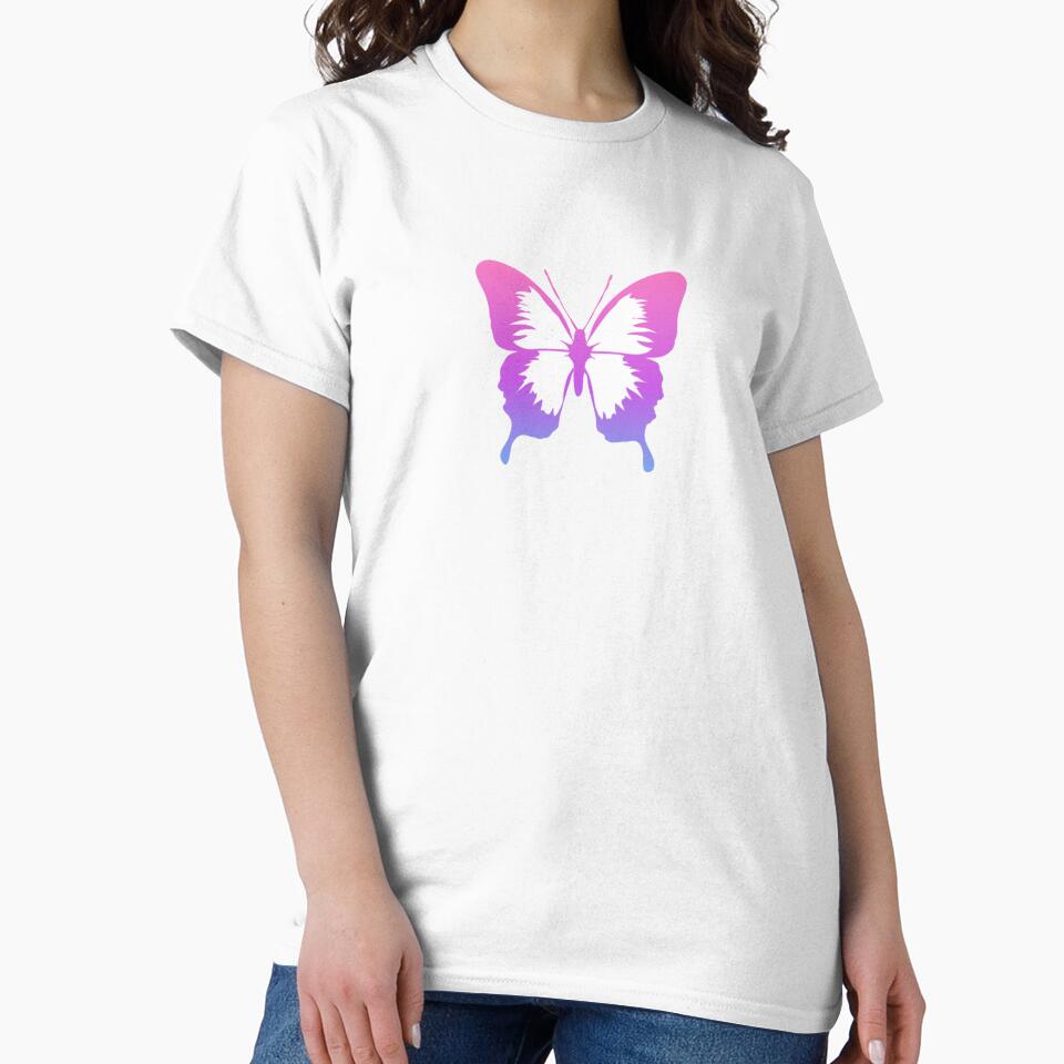 Purple Butterfly by Dalaura T-Shirts, Hoodie, Sweatshirt | BlankRebels.com (Image 2)
