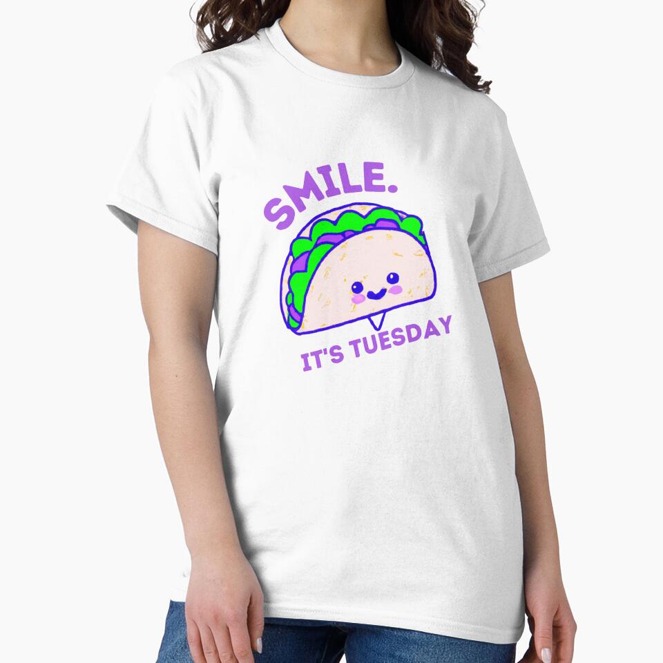 Smile. It's Tuesday. by ERippee89 T-Shirts, Hoodie, Sweatshirt | BlankRebels.com (Image 2)