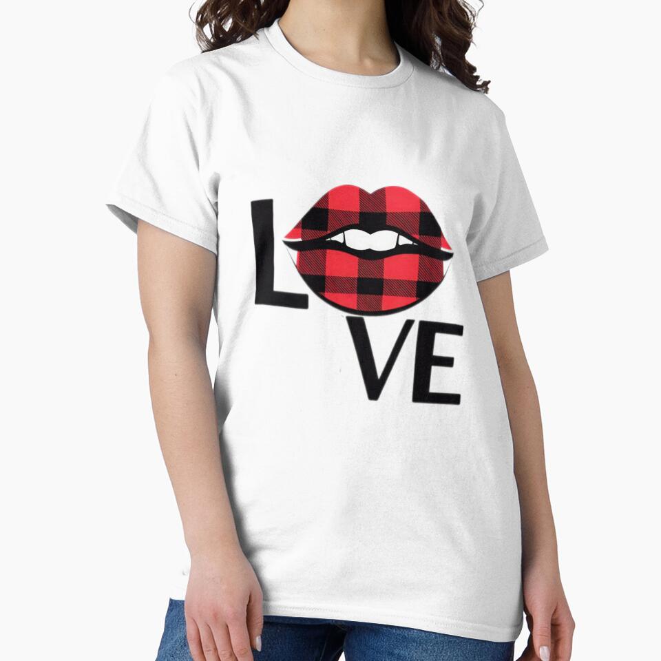 Valentines Day Love lips ,valentine Love  ,valentine art,valentine design by Expressions-Sel T-Shirts, Hoodie,... (Image 2)