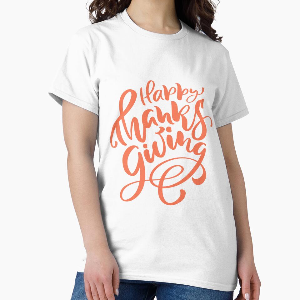 HAPPY  THANKSGIVING by marie1919 T-Shirts, Hoodie, Sweatshirt | BlankRebels.com (Image 2)