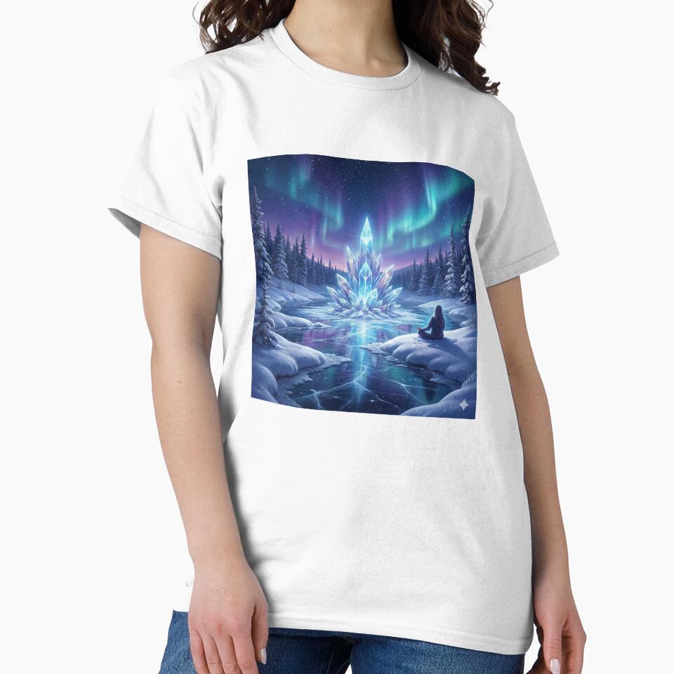 Winter Stillness Inner Light Crystal Meditation by SynFlow T-Shirts, Hoodie, Sweatshirt | BlankRebels.com (Image 2)