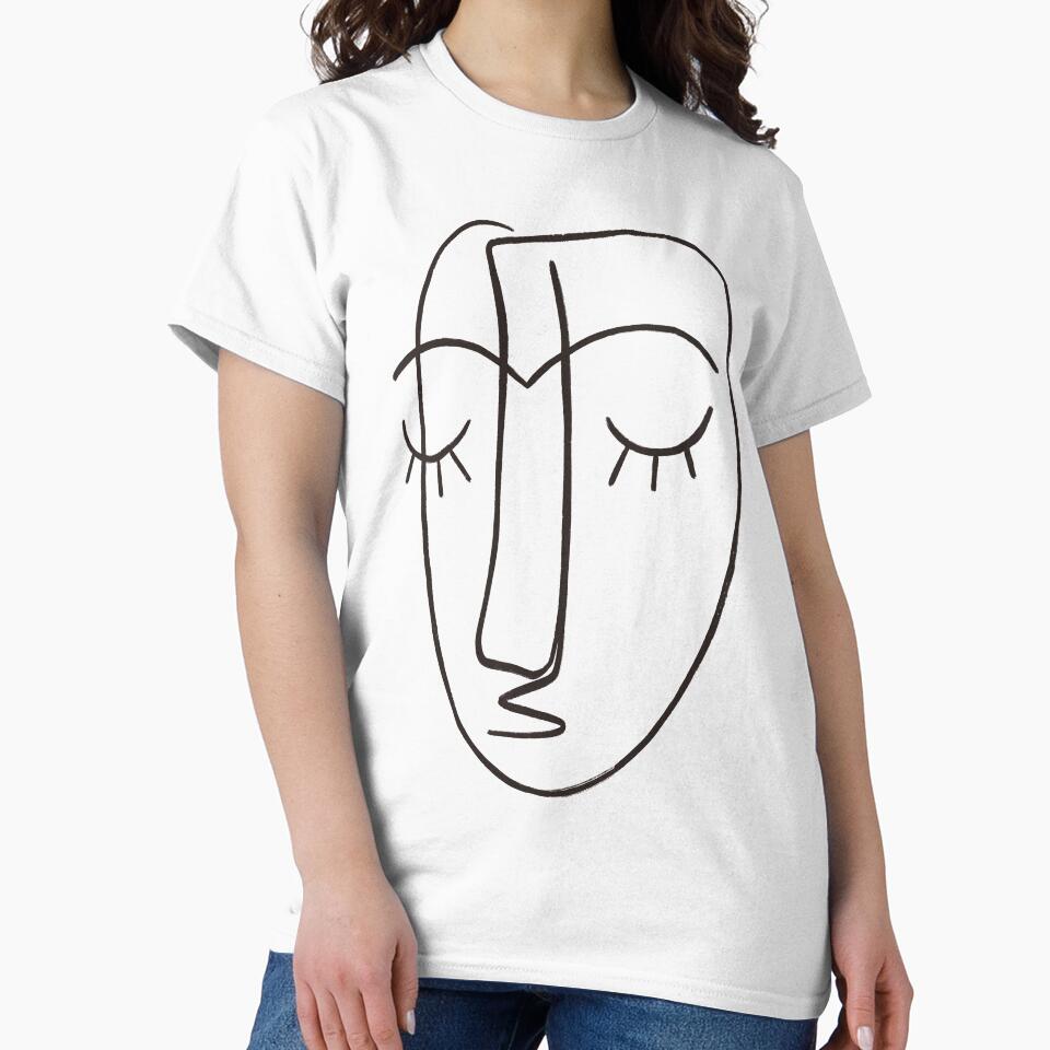 One Line Drawing by Tinteria T-Shirts, Hoodie, Sweatshirt | BlankRebels.com (Image 2)