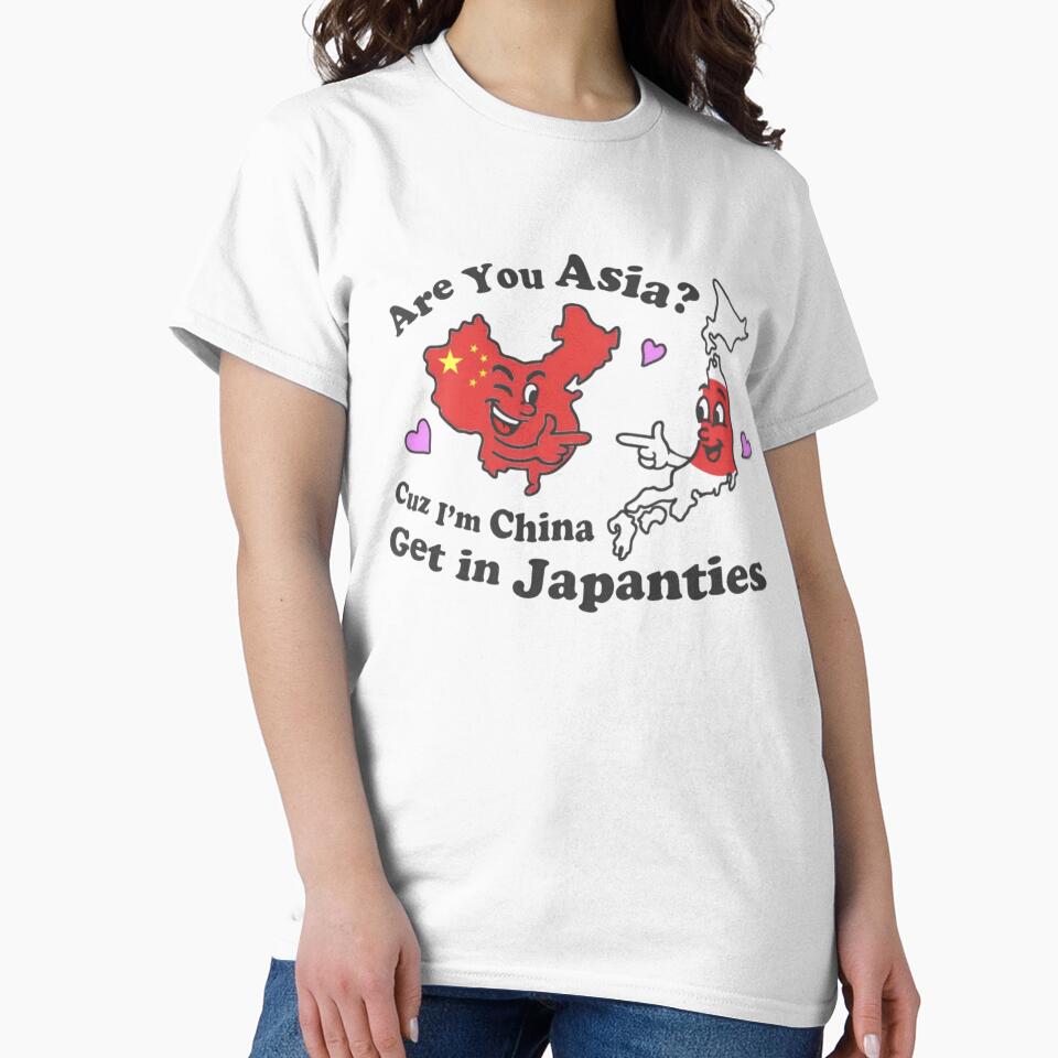 I'M China Get Japanties Funny Asia Pun T-Shirts, Hoodie, Sweatshirt