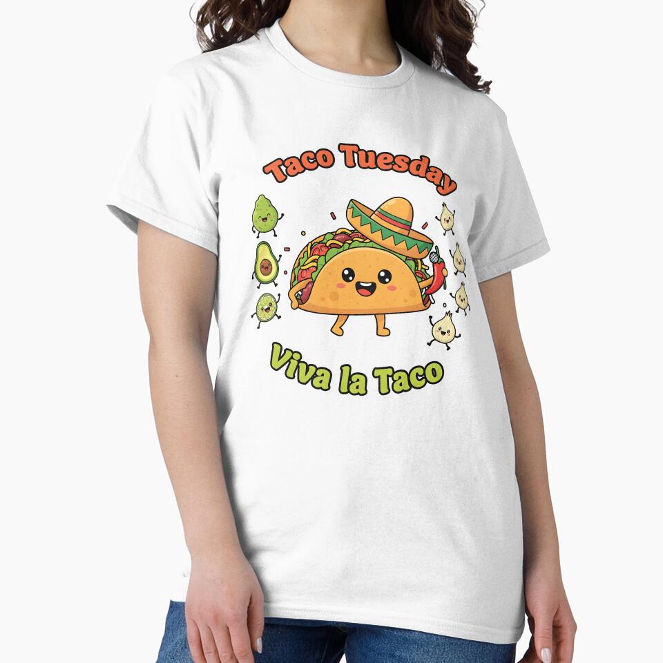 The Spicy Taco Fiesta by fritziend T-Shirts, Hoodie, Sweatshirt | BlankRebels.com (Image 2)