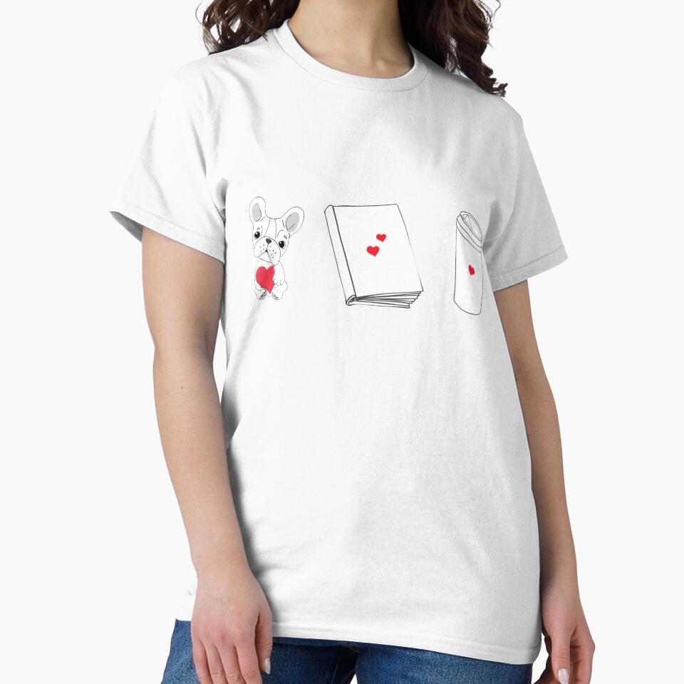Dogs Books and Coffee Lover Cute Illustration 2020 by FreshPrintini T-Shirts, Hoodie, Sweatshirt | BlankRebels.com (Image 2)