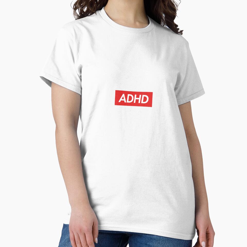 ADHD by CureUp T-Shirts, Hoodie, Sweatshirt | BlankRebels.com (Image 2)
