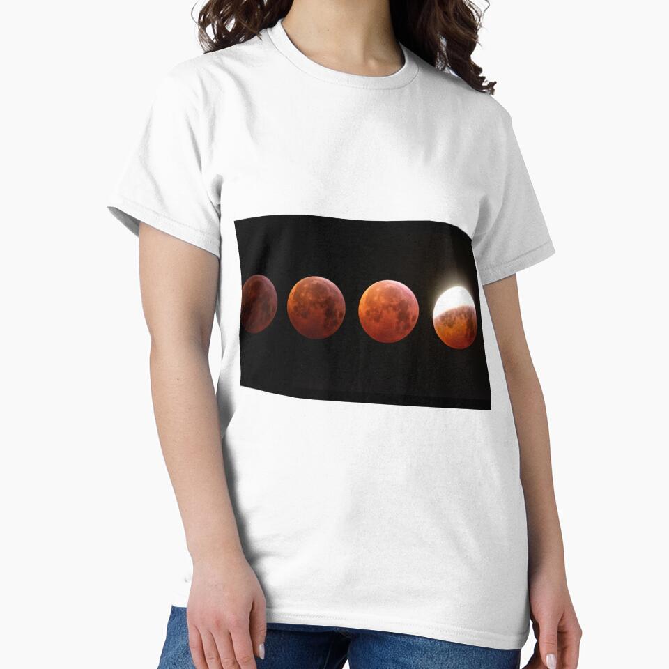 Brilliant red moon by DelightfulArts T-Shirts, Hoodie, Sweatshirt | BlankRebels.com (Image 2)