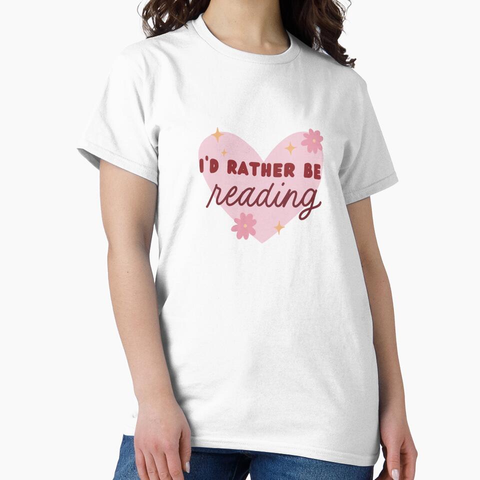 I’d Rather Be Reading by divasturtle T-Shirts, Hoodie, Sweatshirt | BlankRebels.com (Image 2)