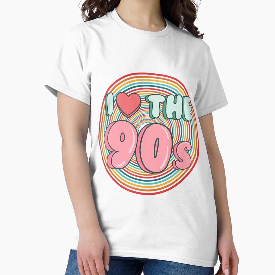 I Love The 90S by sammiehyatt T-Shirts, Hoodie, Sweatshirt | BlankRebels.com (Image 2)
