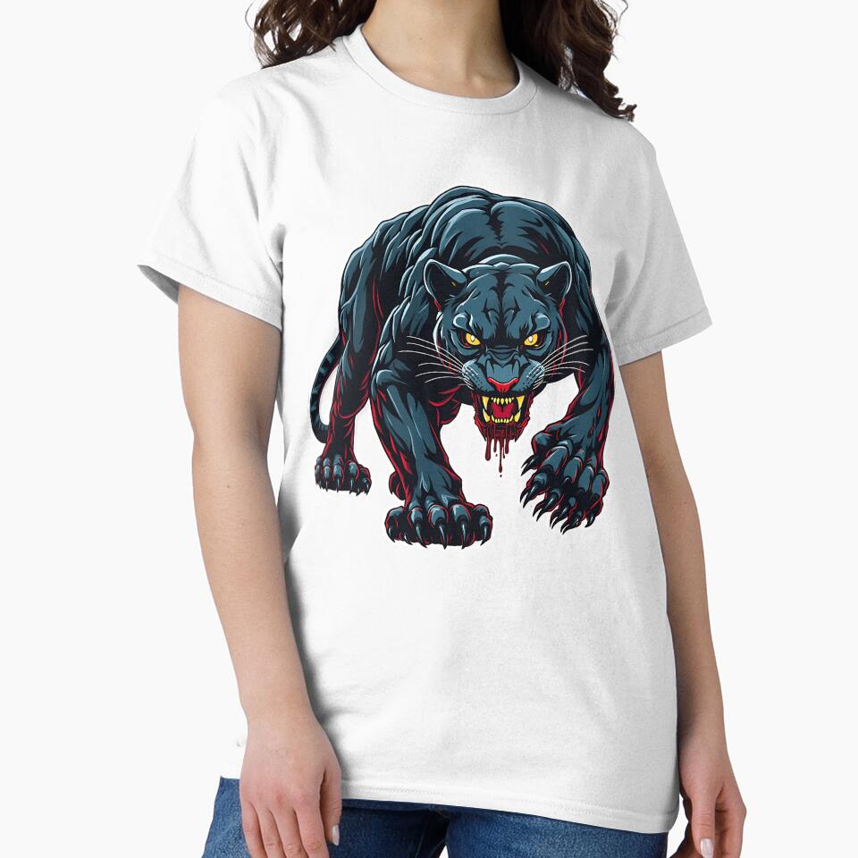 gothic panther by rajdigitalarts T-Shirts, Hoodie, Sweatshirt | BlankRebels.com (Image 2)