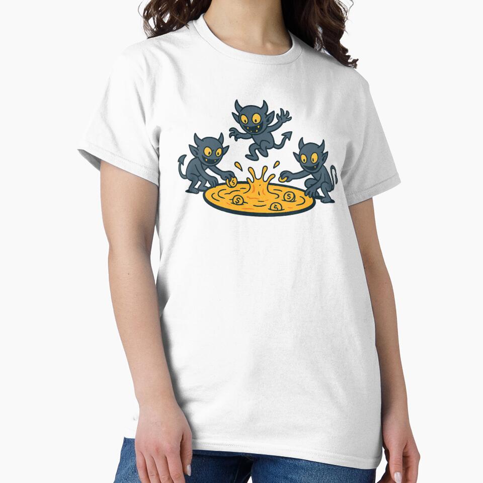 Coin Goblins - The Pot Is Getting Full! - Crypto Currency Meme by BitlineSupply T-Shirts, Hoodie, Sweatshirt (Image 2)