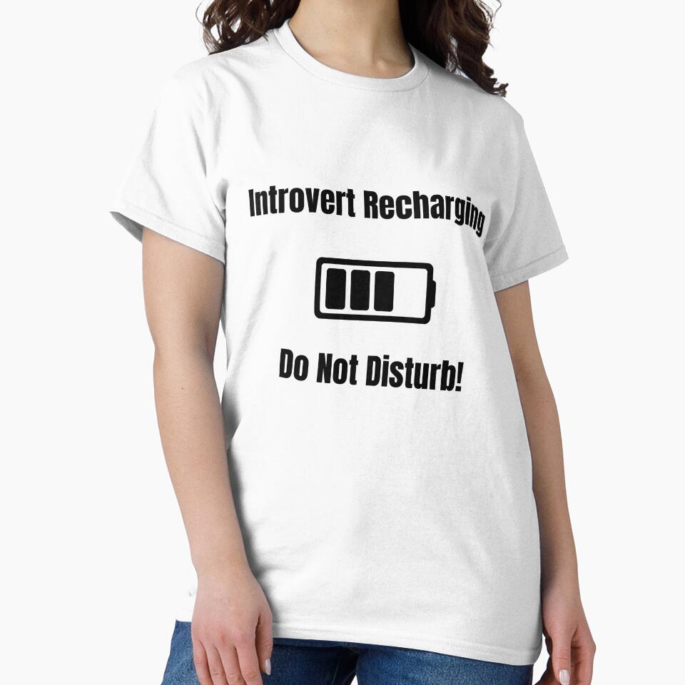 Introvert Recharging by Pegasus27 T-Shirts, Hoodie, Sweatshirt | BlankRebels.com (Image 2)