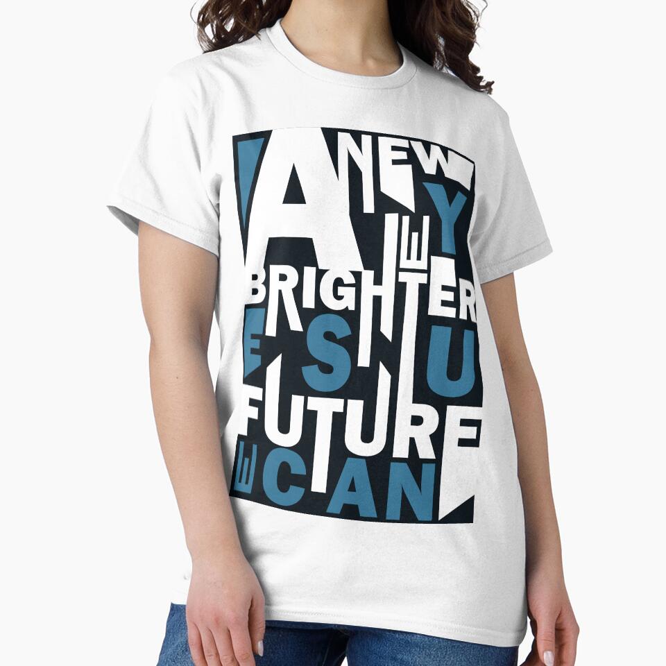 A new brighter future (yes you can) by Bruno Rosa T-Shirts, Hoodie, Sweatshirt | BlankRebels.com (Image 2)