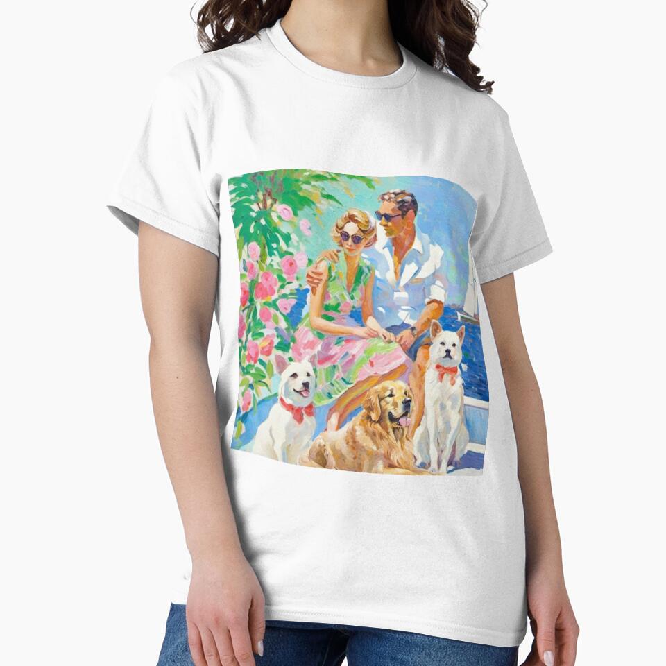 Yachting in a good company by SophieClimaArt T-Shirts, Hoodie, Sweatshirt | BlankRebels.com (Image 2)