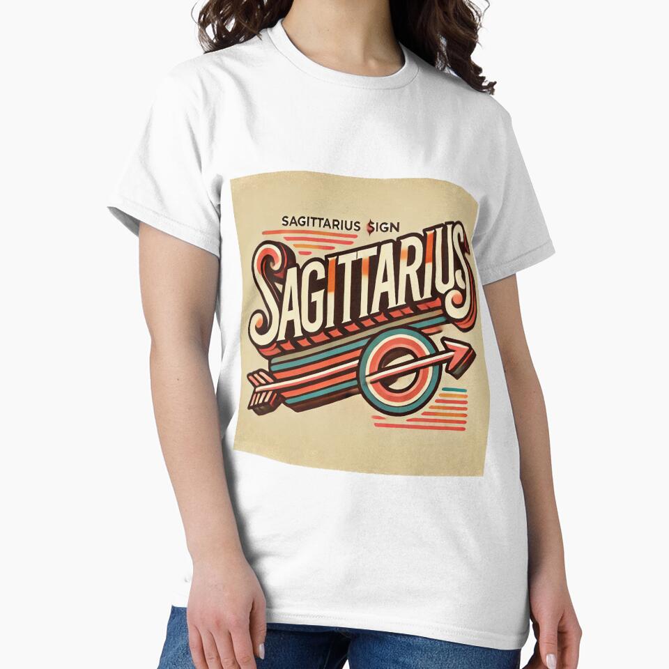 Sagittarius Retro StarSign by Sototos® ⭐⭐⭐⭐⭐ T-Shirts, Hoodie, Sweatshirt | BlankRebels.com (Image 2)