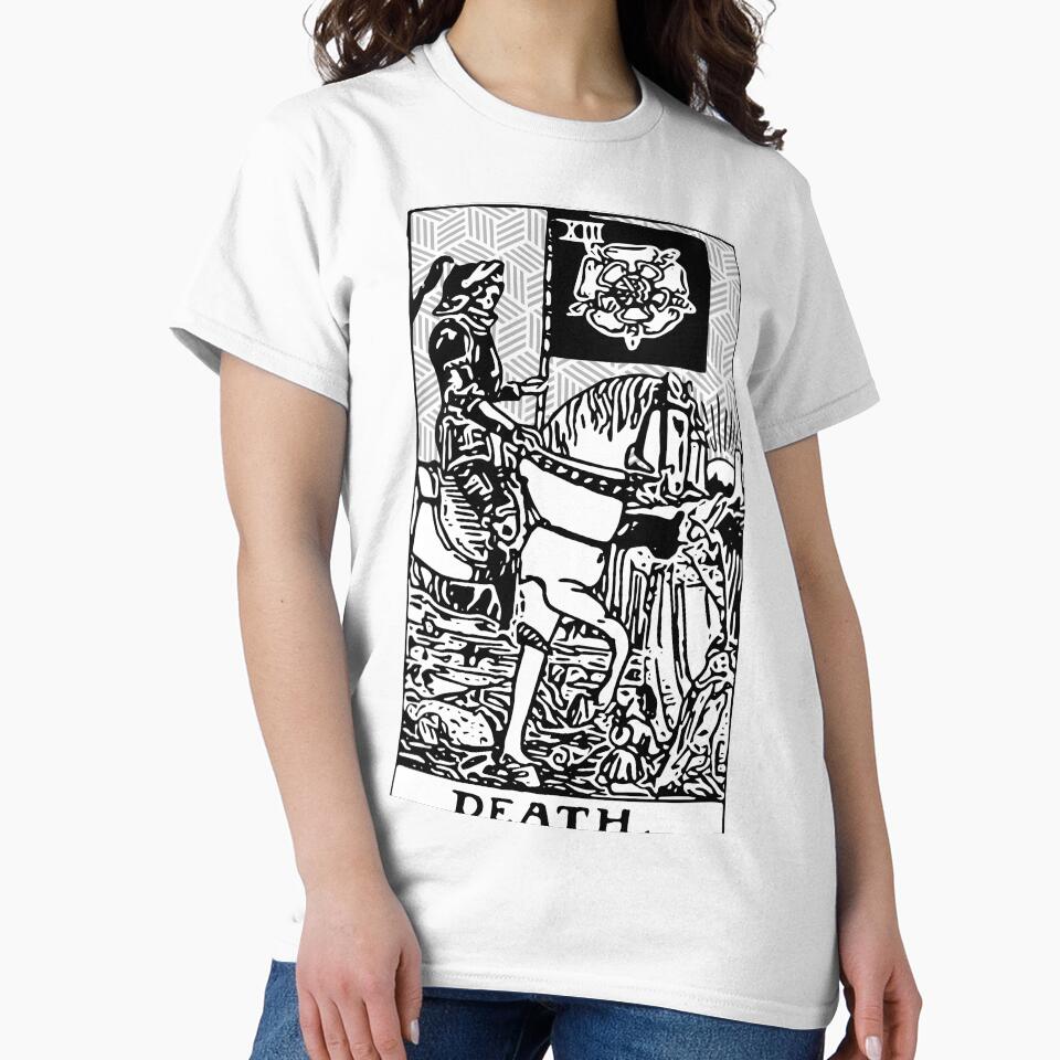Death - A Geometric Tarot Print by Annalee Beer T-Shirts, Hoodie, Sweatshirt | BlankRebels.com (Image 2)
