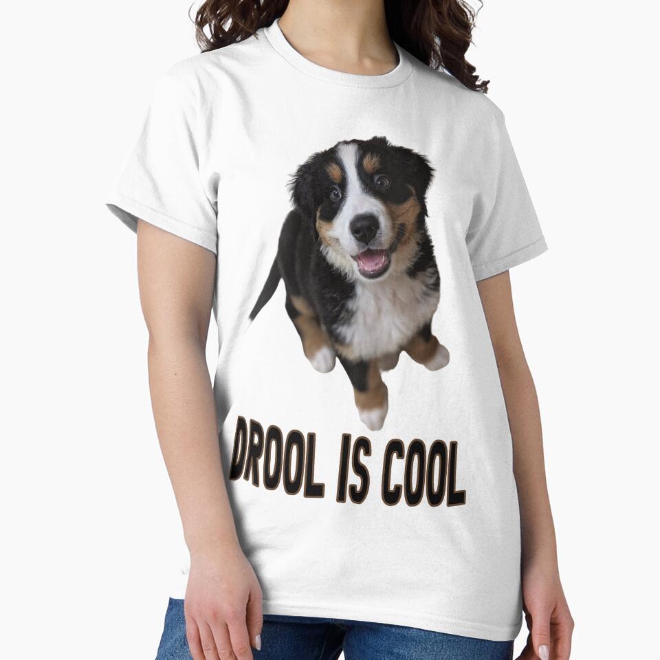 Bernese Mountain Dog Drool is cool by FlippinTurtles T-Shirts, Hoodie, Sweatshirt | BlankRebels.com (Image 2)