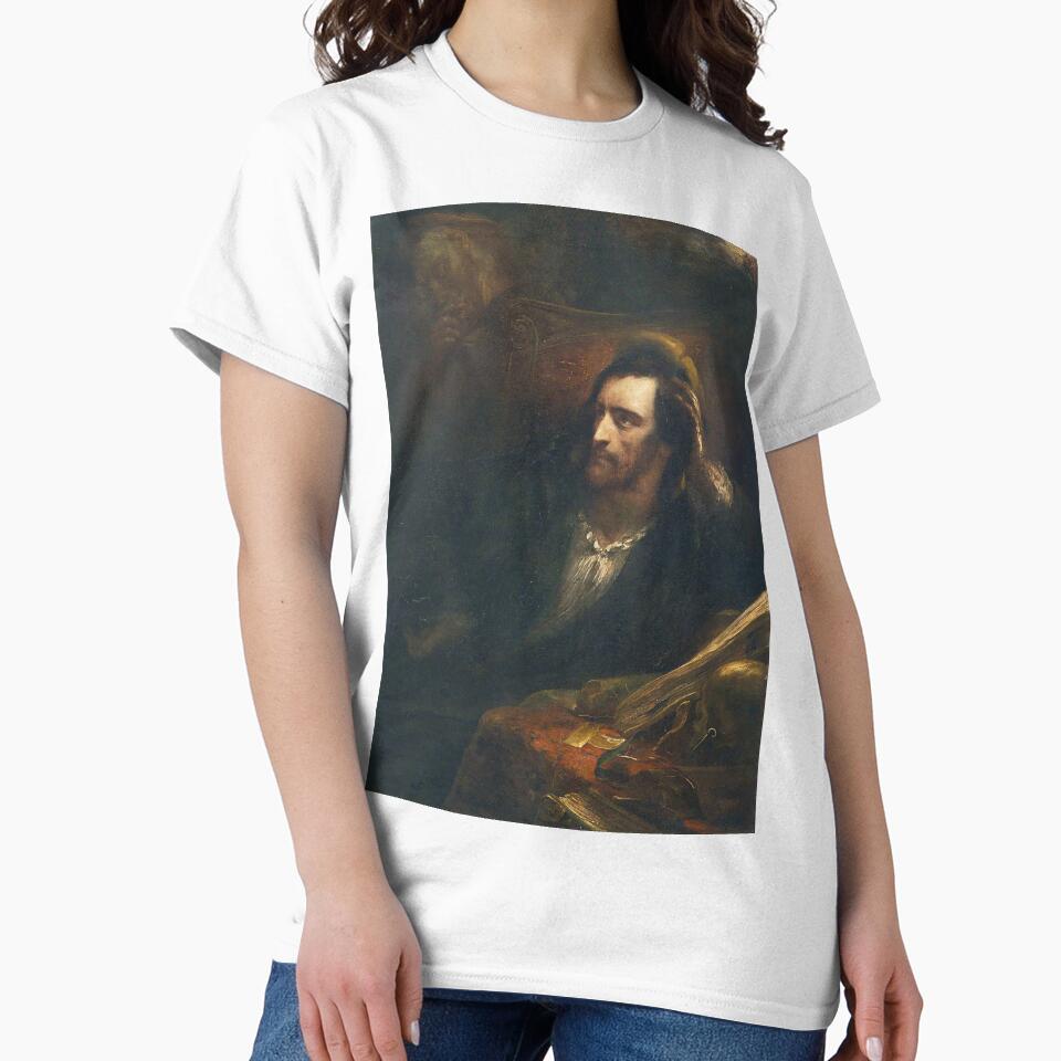 Faust in his study - Ary Scheffer by Vintage Designs + T-Shirts, Hoodie, Sweatshirt | BlankRebels.com (Image 2)