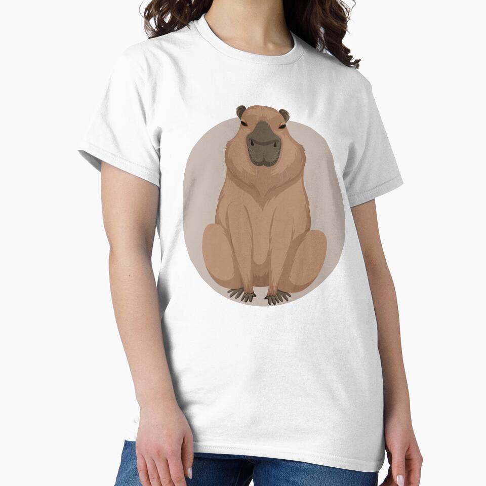 Vibin’ Capybara by AlyCastelluccio T-Shirts, Hoodie, Sweatshirt | BlankRebels.com (Image 2)