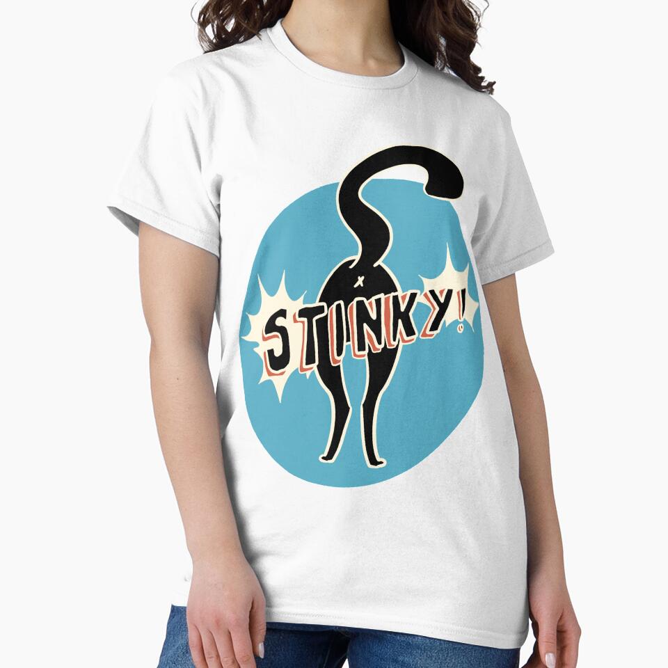stinky cat by cemeterydrives T-Shirts, Hoodie, Sweatshirt | BlankRebels.com (Image 2)