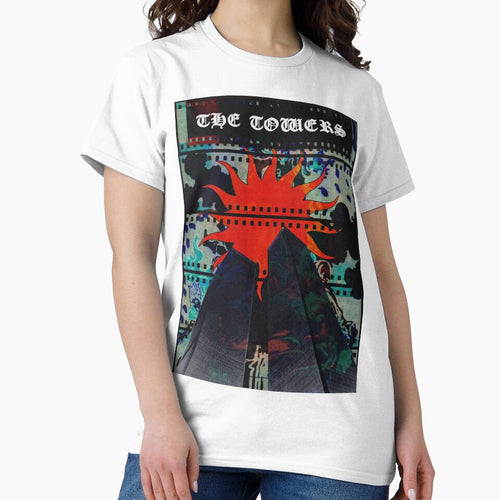 'The Towers' Tarot Card by RebelSandpaper T-Shirts, Hoodie, Sweatshirt | BlankRebels.com (Image 2)