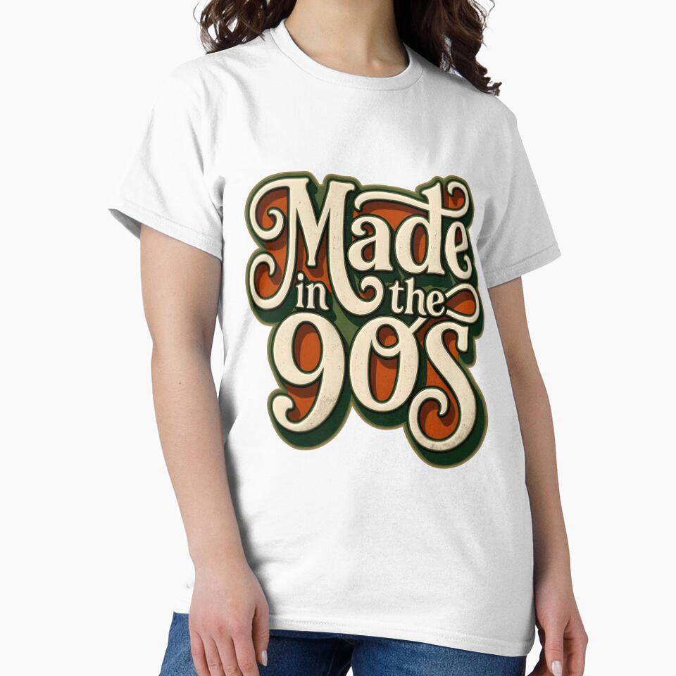 Made 90s Retro Vintage T-Shirts, Hoodie, Sweatshirt
