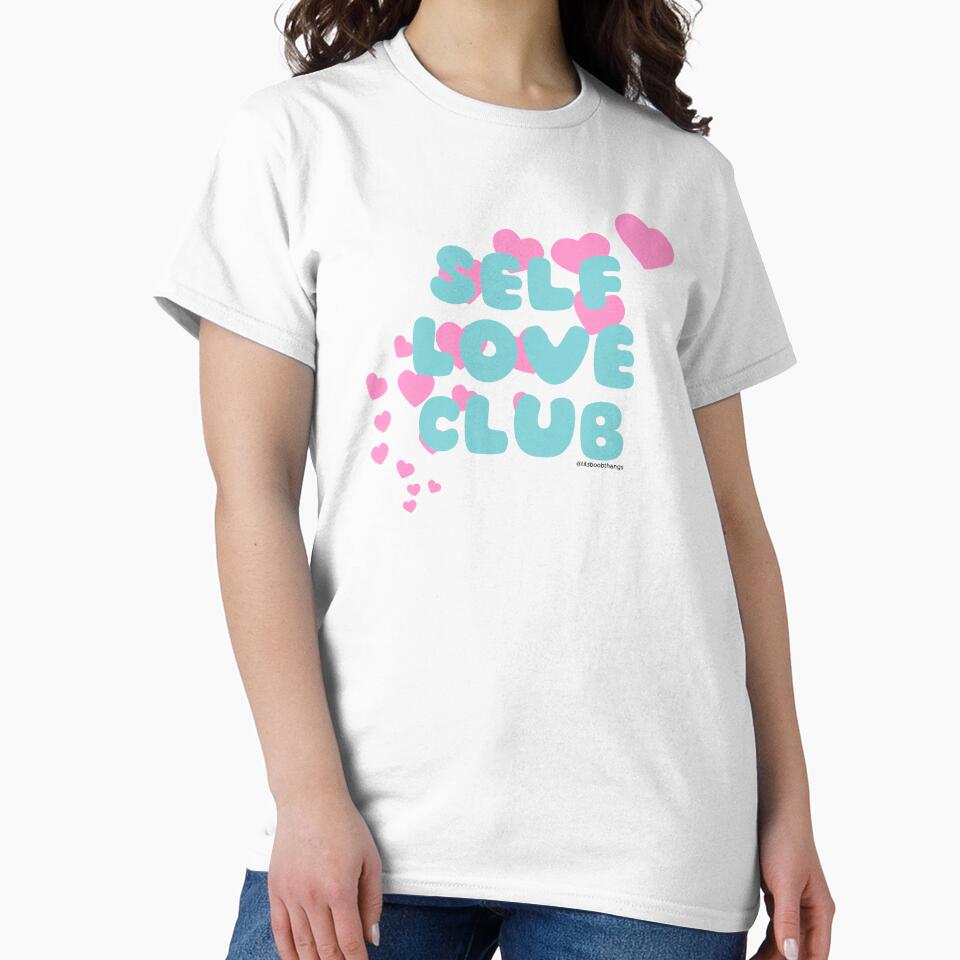 Self Love Club. v7 | lilsboobthangs by lilsboobthangs T-Shirts, Hoodie, Sweatshirt | BlankRebels.com (Image 2)