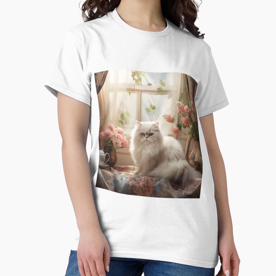 Persian Cat Cottage Vibes by peachculture T-Shirts, Hoodie, Sweatshirt | BlankRebels.com (Image 2)