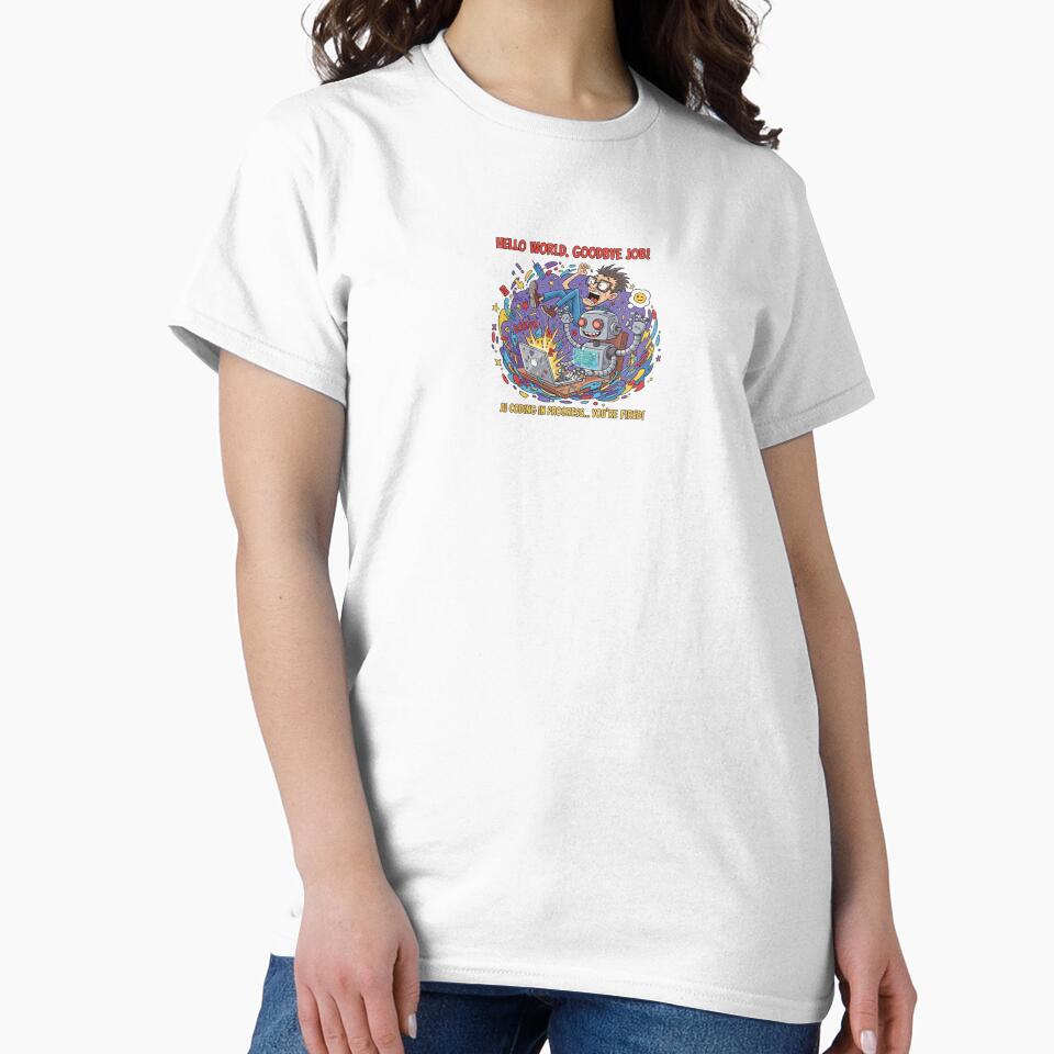 AI Just Fired the Junior Developer by nissimz T-Shirts, Hoodie, Sweatshirt | BlankRebels.com (Image 2)