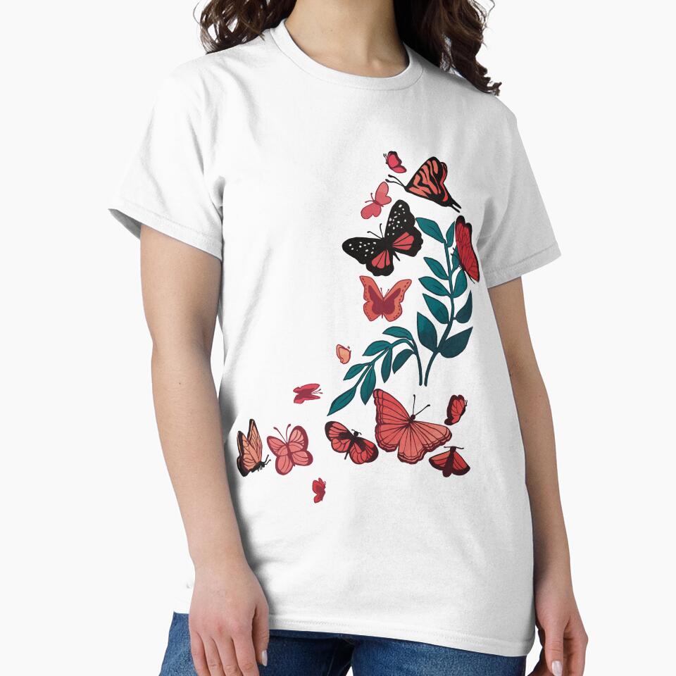 butterfly meadows by v3r9n1c4 T-Shirts, Hoodie, Sweatshirt | BlankRebels.com (Image 2)