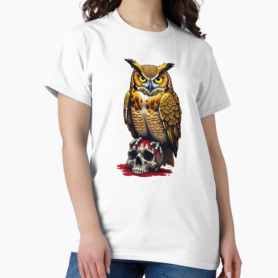 golden owl by rajdigitalarts T-Shirts, Hoodie, Sweatshirt | BlankRebels.com (Image 2)