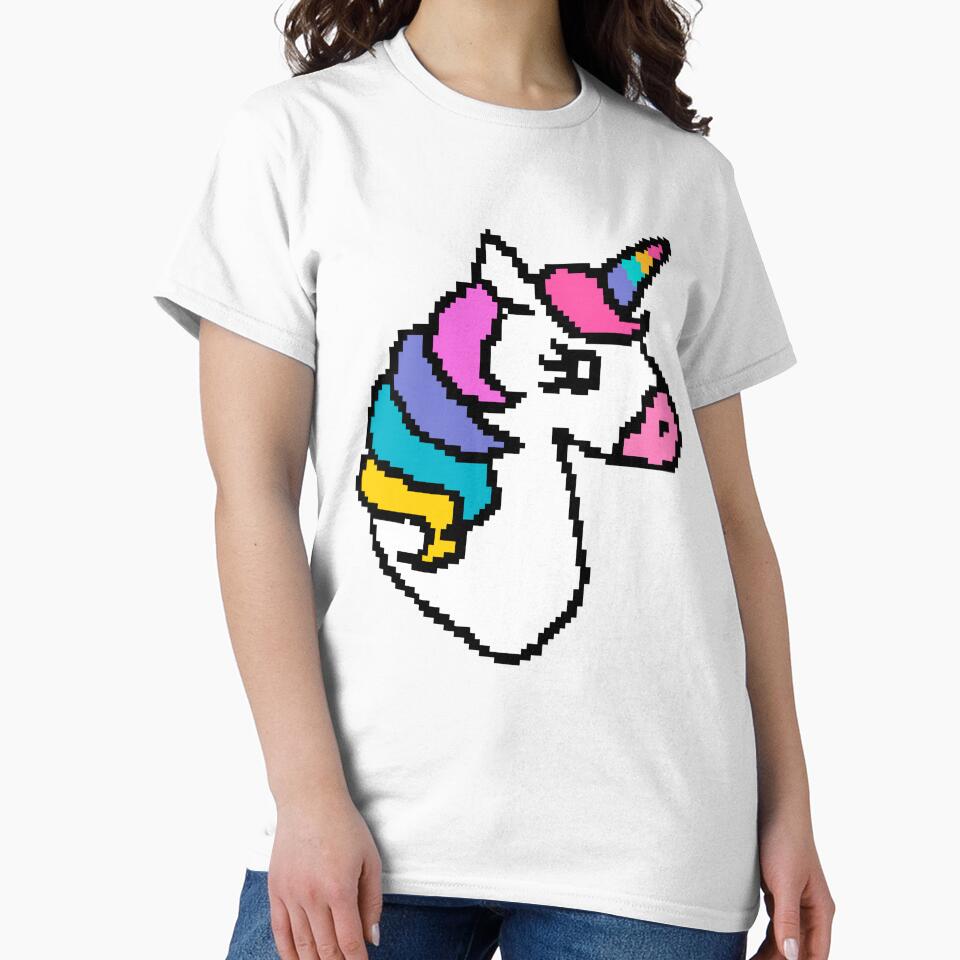 Pixel Unicorn - Kids Girls by OMGCutie T-Shirts, Hoodie, Sweatshirt | BlankRebels.com (Image 2)