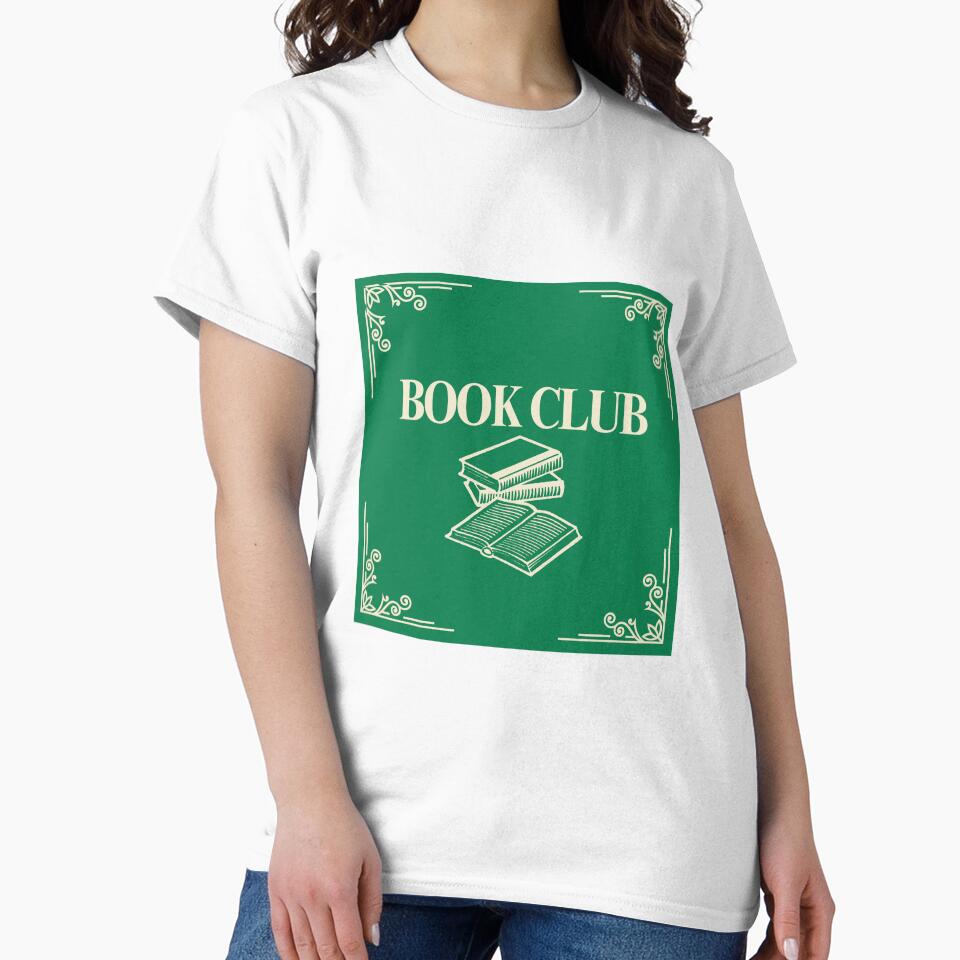 Book Aesthetic Green T Shirt by DigiSudu Hoodie, Sweatshirt | BlankRebels.com (Image 2)