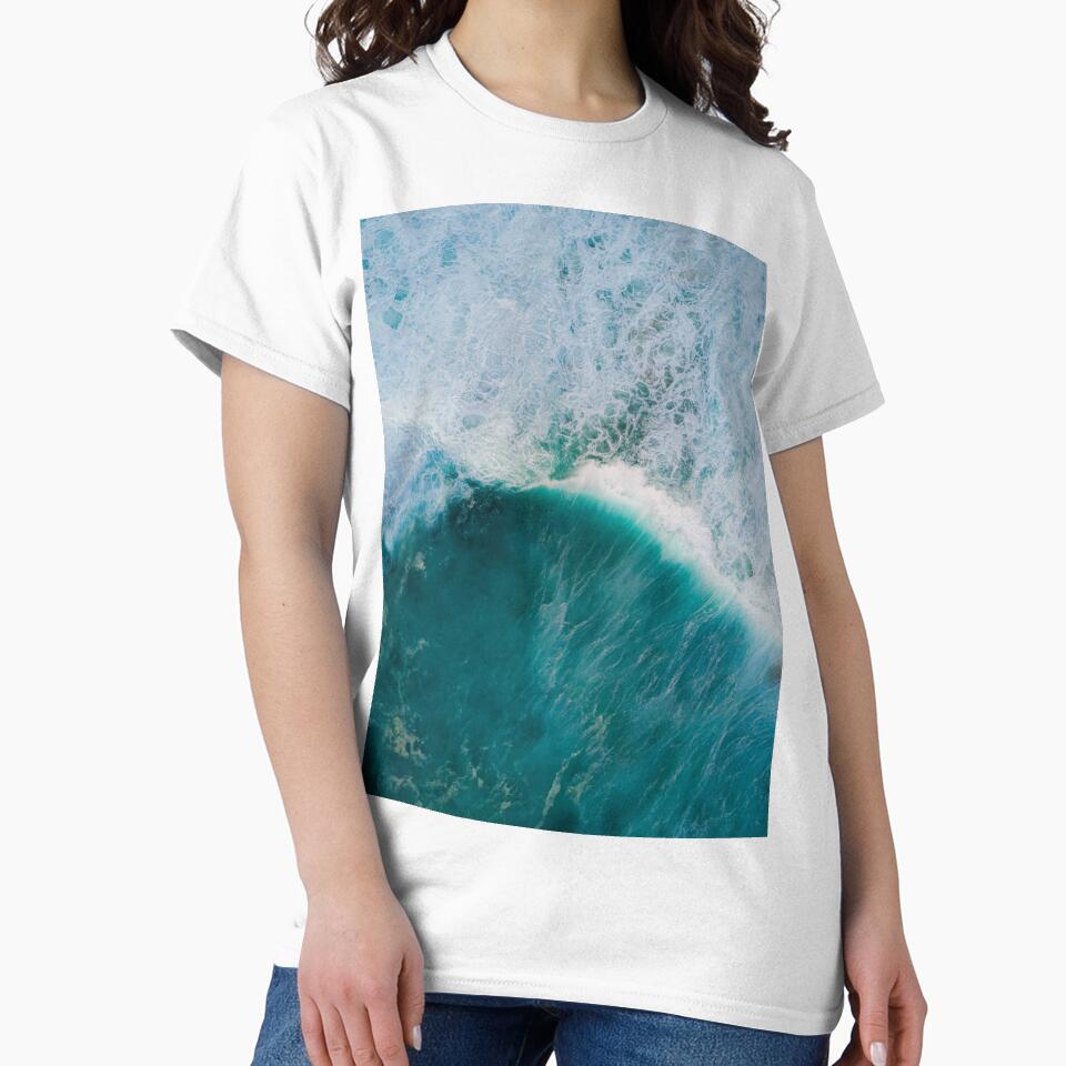 Waves in the Ocean Photography | Waves Crashing by MiaDelelai T-Shirts, Hoodie, Sweatshirt | BlankRebels.com (Image 2)