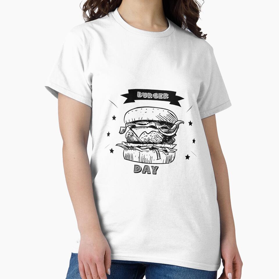 Burger Day by Meddali T-Shirts, Hoodie, Sweatshirt | BlankRebels.com (Image 2)