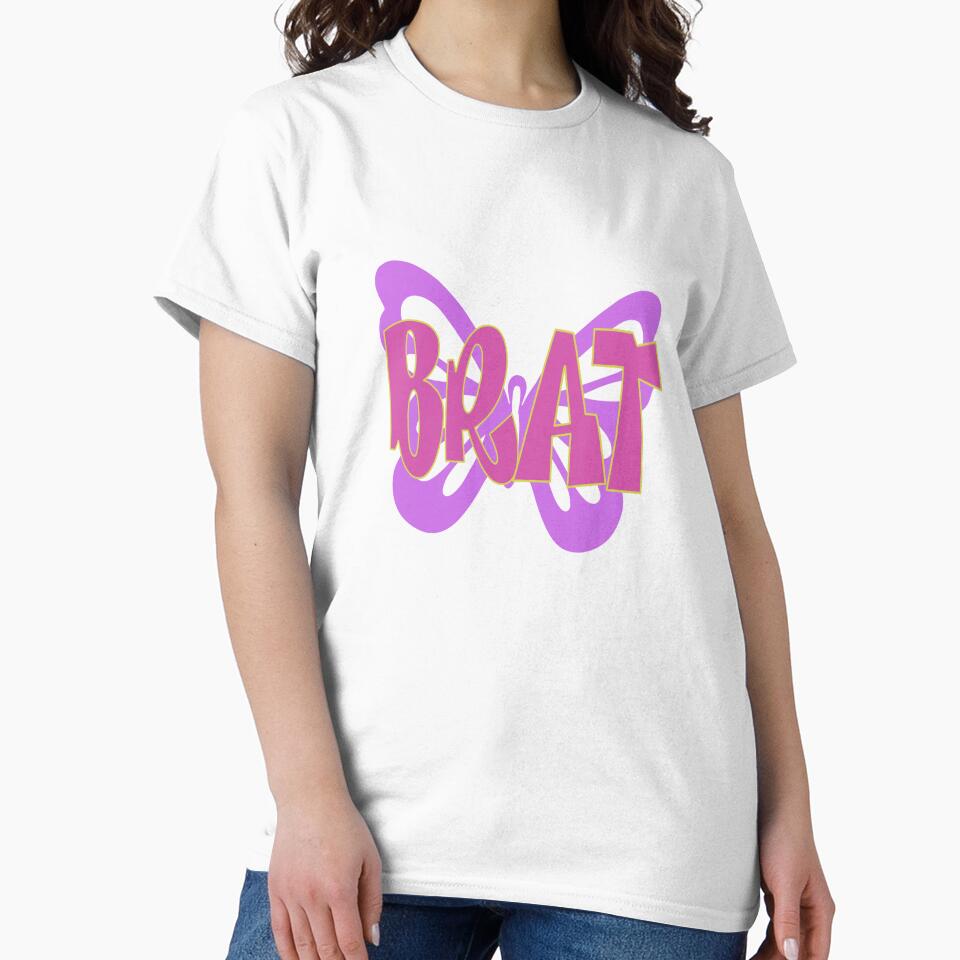 Brat Butterfly Lilac by sno0dle T-Shirts, Hoodie, Sweatshirt | BlankRebels.com (Image 2)