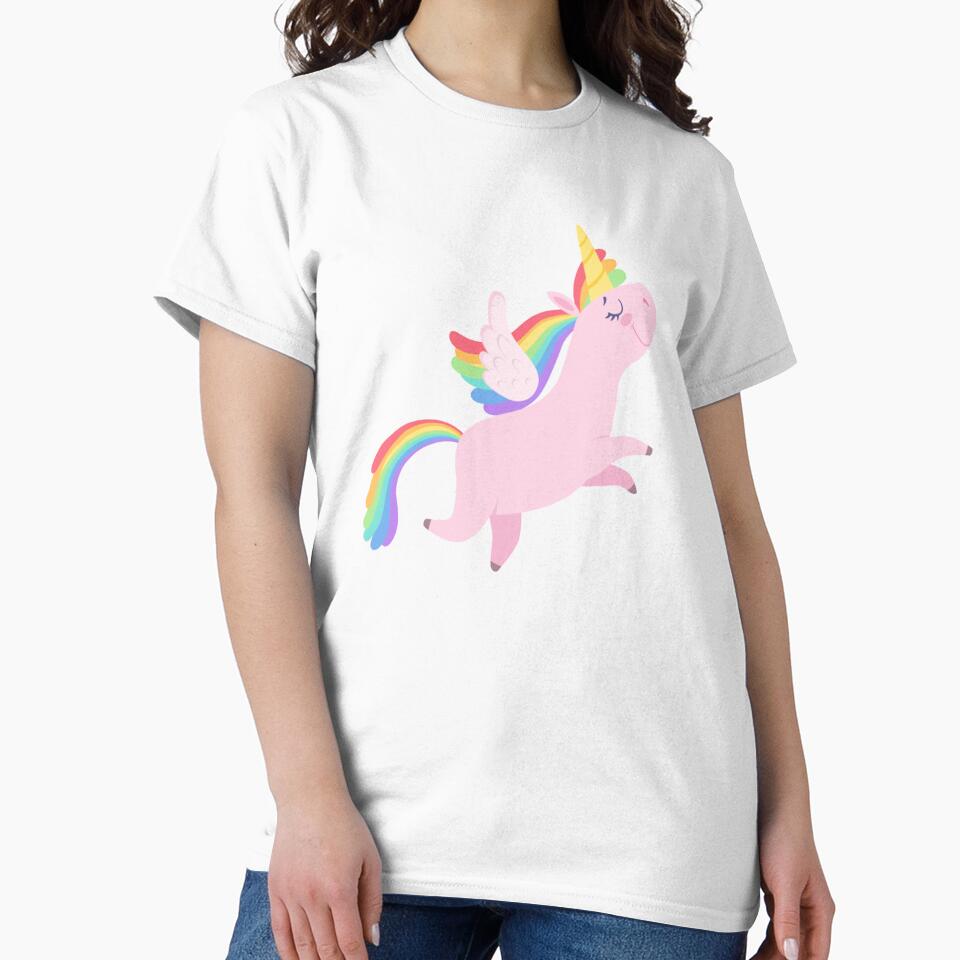 Cute and Colorful Unicorn by emanscorfna T-Shirts, Hoodie, Sweatshirt | BlankRebels.com (Image 2)