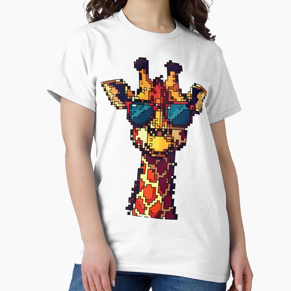 Giraffe Face Charm by NaturePixel T-Shirts, Hoodie, Sweatshirt | BlankRebels.com (Image 2)