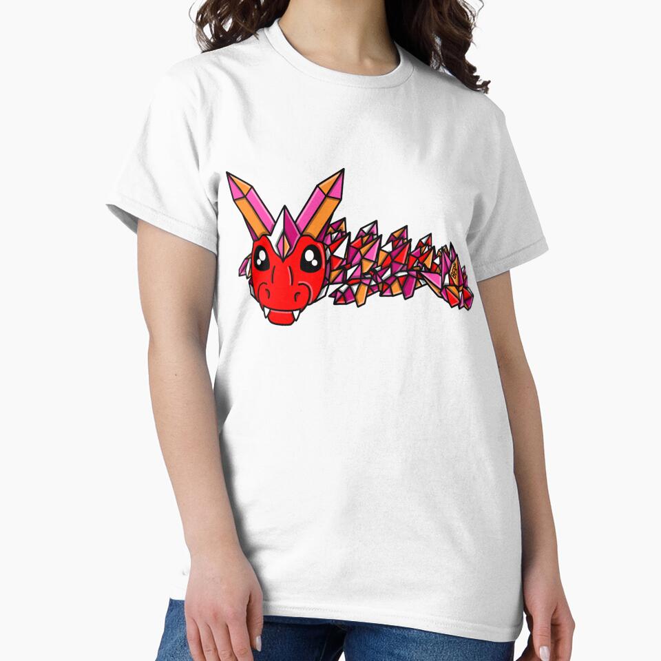 Lesbian Pride Crystal Fidget Dragon by SentABear T-Shirts, Hoodie, Sweatshirt | BlankRebels.com (Image 2)