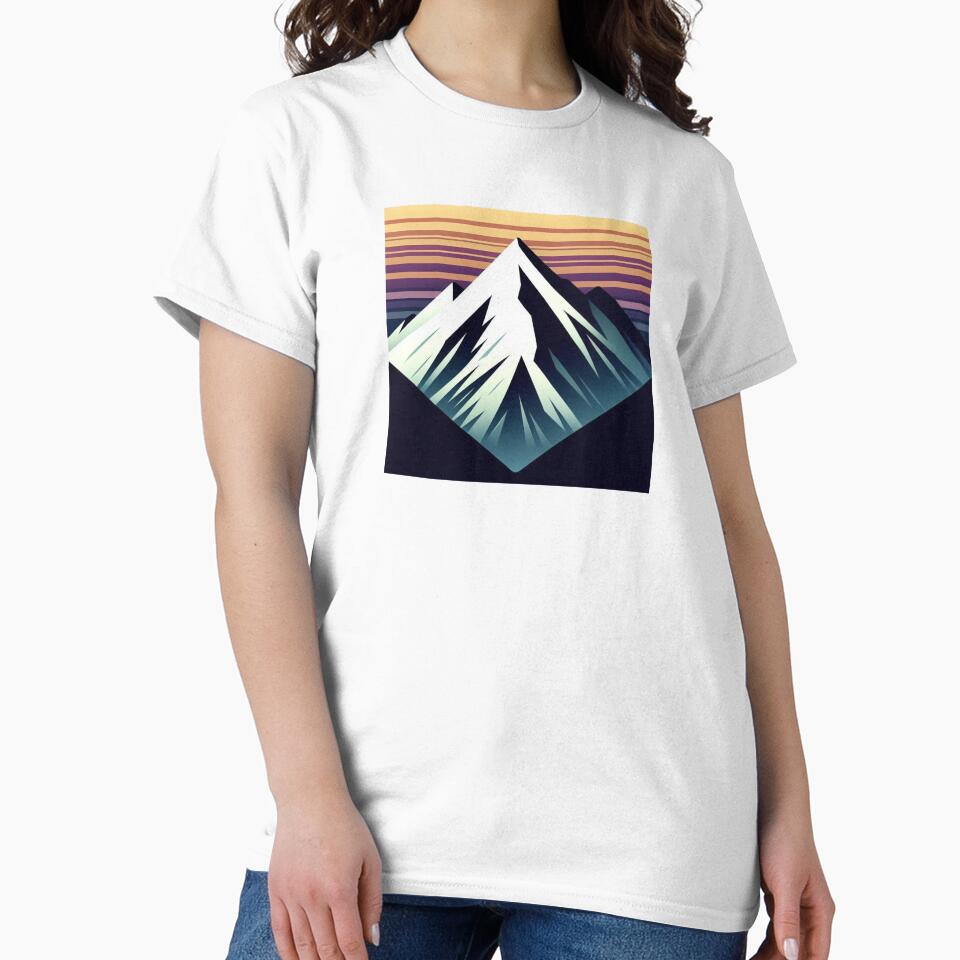 Mountain print by Remarkablesyrup T-Shirts, Hoodie, Sweatshirt | BlankRebels.com (Image 2)