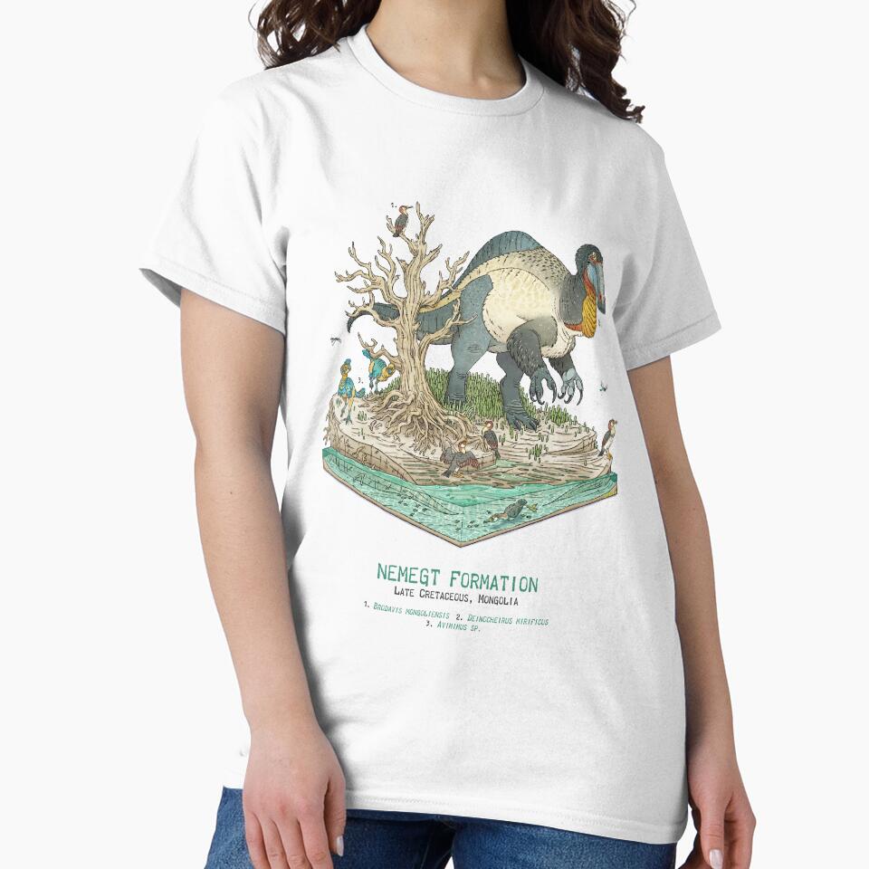 Nemegt Formation: Deinocheirus by stieven T-Shirts, Hoodie, Sweatshirt | BlankRebels.com (Image 2)