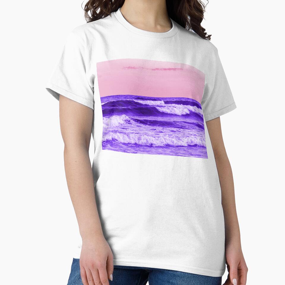Retro Landscape Vaporwave Style (1) by Peekonet T-Shirts, Hoodie, Sweatshirt | BlankRebels.com (Image 2)